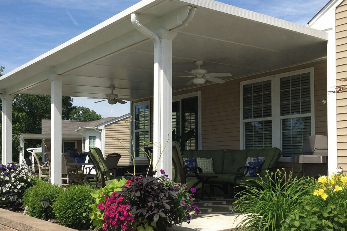 Patio cover installation in Victorville, CA